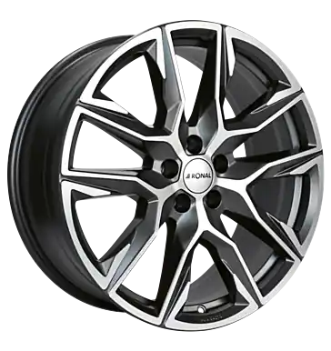 Ronal R71 orbit grey-matt-frontkopiert 9.5x21 ET37.1 5x112 CB66.5 Neuheit