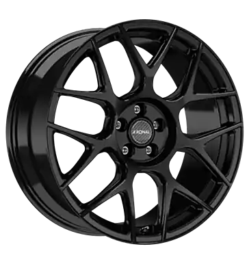 Rabatt Ronal RF1 jetblack-matt 9x20 ET35 5x114,3 CB82.05