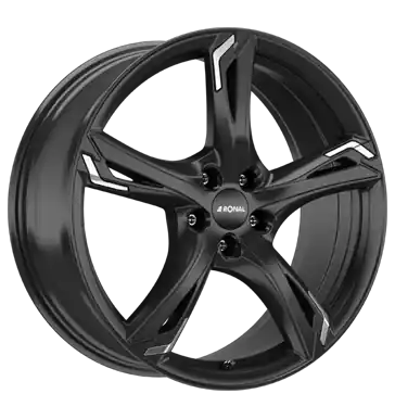 Ronal R62 jetblack chrome 8.5x20 ET40 5x112 CB76 Finale Aktion