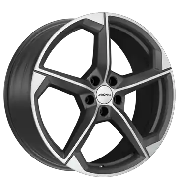 Highlight Ronal R66 orbit grey-matt-frontkopiert 8.5x20 ET50 5x114,3 CB82