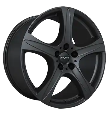 Zertifiziert Ronal R55 mattschwarz 9.5x20 ET50 5x120 CB72.5