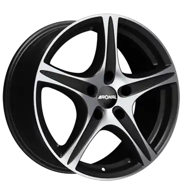 Kracherpreis Ronal R56 mattschwarz-frontkopiert 6.5x16 ET50 5x108 CB76