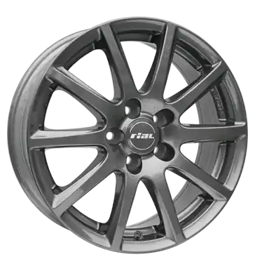 Schneller Versand Rial Milano titanium 6.5x15 ET45 5x114,3 CB70.1