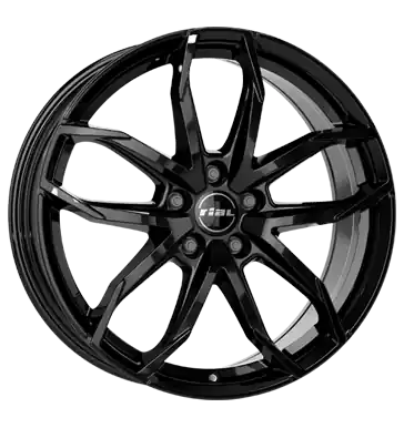 Rial Lucca diamant schwarz 8x19 ET45 5x108 CB70.1 Geprüft