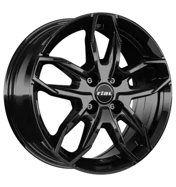 Wochenendangebot Rial Lucca diamant schwarz 6.5x17 ET45 4x100 CB63.3