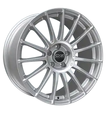 OZ Superturismo LM matt race silber mit schwarzer Schrift 8.5x19 ET38 5x112 CB75 Jetzt Kaufen