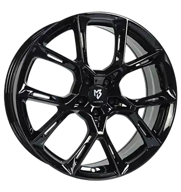 Beliebt mbDESIGN KX1 schwarz glänzend 8.5x20 ET50 5x112 CB75