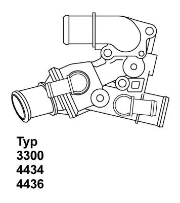 Solange Der Vorrat Reicht BorgWarner (Wahler) Thermostat, Kühlmittel (3300.80D) KFZ-7129130