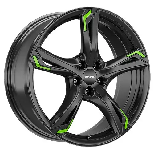 RONAL RONAL R62 GREEN jetblack 8.5Jx20 5x108 ET40 Sichere Zahlung