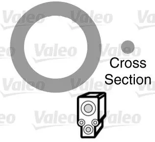 VALEO Dichtung, Kühlmittelrohrleitung (509136) KFZ-7132866 Jetzt Bestellen