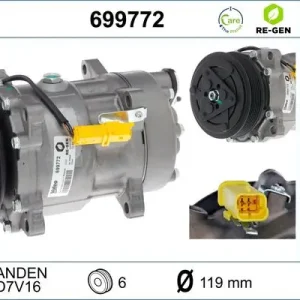 Garantierte Lieferung VALEO Kompressor, Klimaanlage (699772) KFZ-7133236