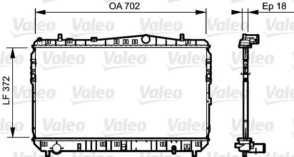 VALEO Kühler, Motorkühlung (735159) KFZ-7133484 Preiswert