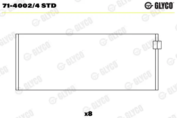 Must-Have GLYCO Pleuellager (71-4002/4 STD) KFZ-6982260