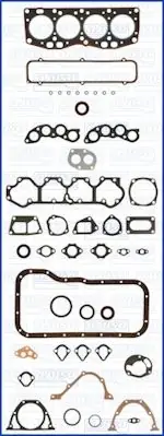 Neuheit AJUSA Dichtungsvollsatz, Motor (50031400) KFZ-6934624