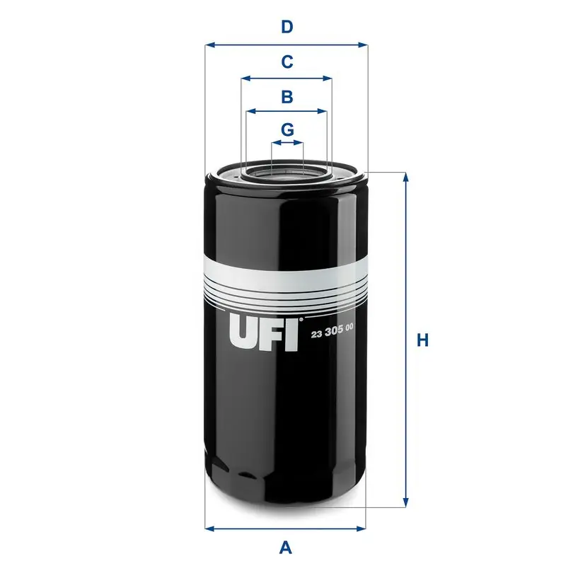 Top-Preis UFI Ölfilter (23.305.00) KFZ-6934845