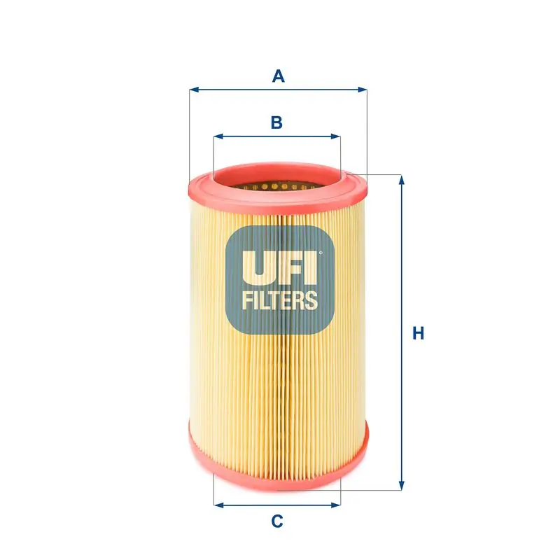 UFI Luftfilter (27.366.00) KFZ-6934857 Preisreduziert